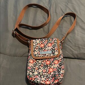 Floral Crossbody Bag- Lily Bloom